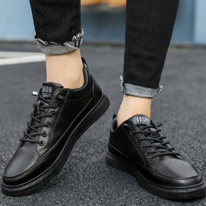 Zapatilla Casual Ortopedica de Cuero