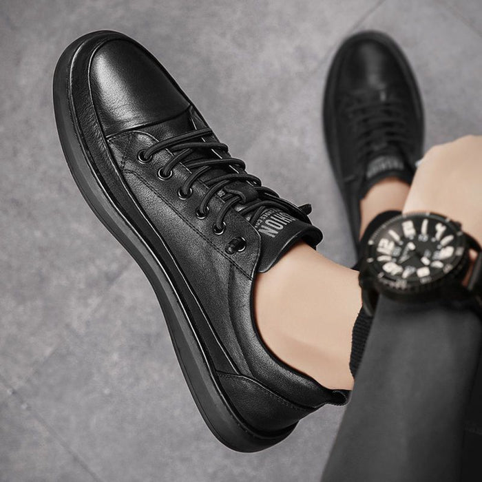 Zapatilla Casual Ortopedica de Cuero