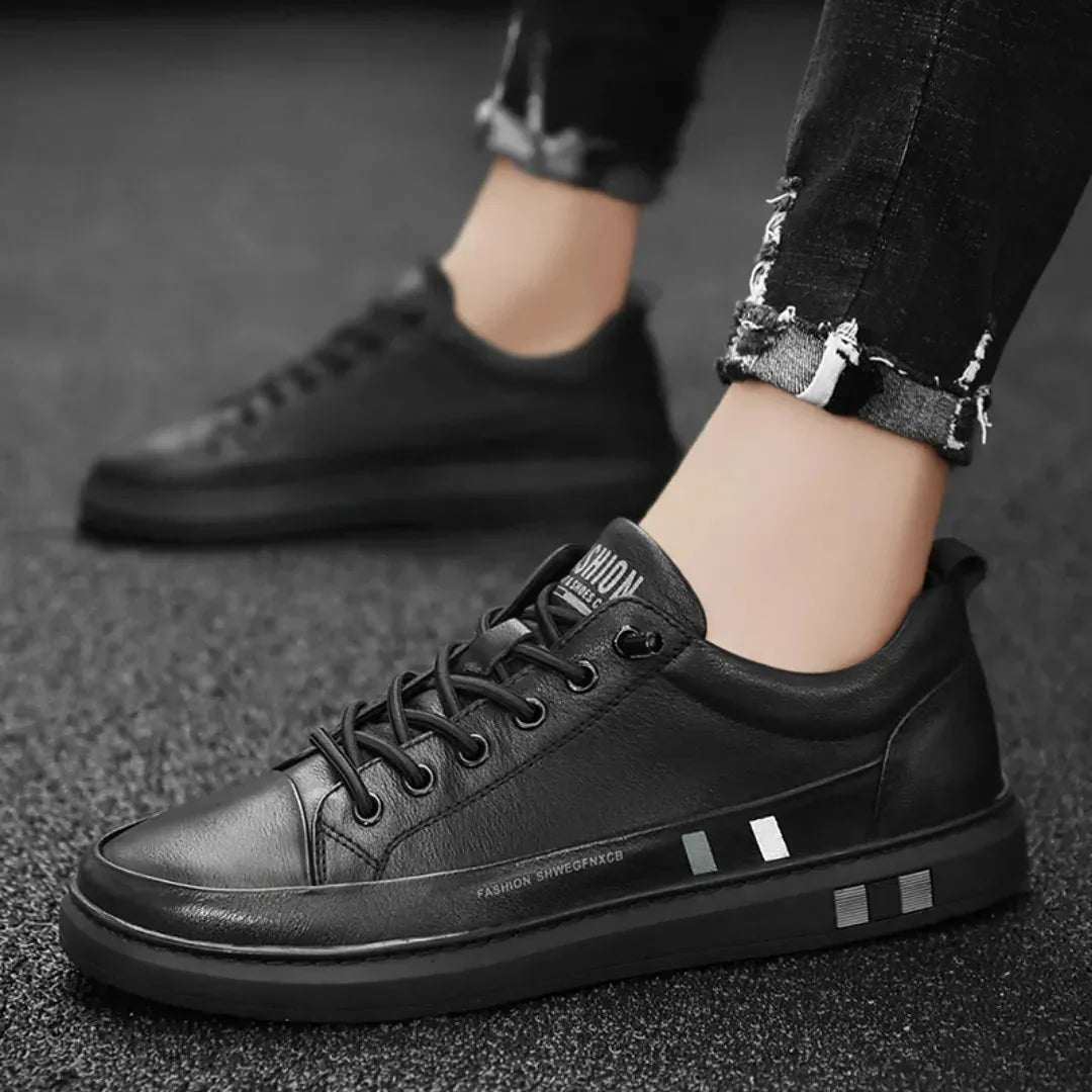 Zapatilla Casual Ortopedica de Cuero