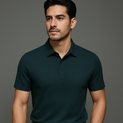 Polera Premium Luvino™ - Algodón PIMA Que No Se Arruga + Reloj Nord de Cuarzo
