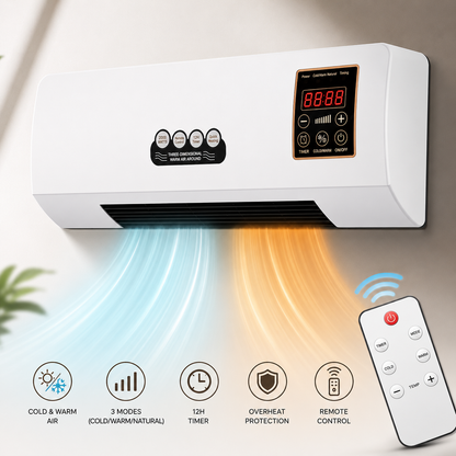 Aire Acondicionado Portátil 2 en 1 – Calienta y Enfría
